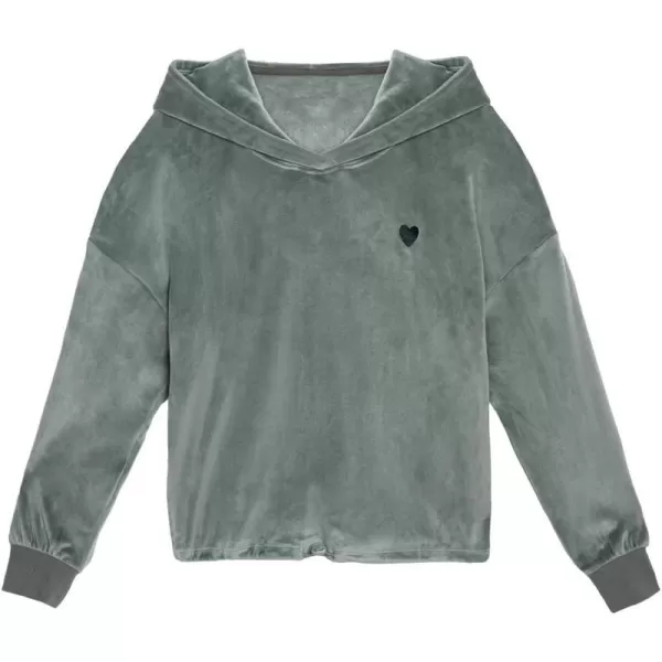 imageCUPSHE Women Long Sleeve Sweatshirt Flannel Drop Sleeve Hoodies Casual Pullover with Ribbed Knit CuffCUPSHE Women Long Sleeve Sweatshirt Flannel Drop Sleeve Hoodies Casual Pullover with Ribbed Knit Cuff