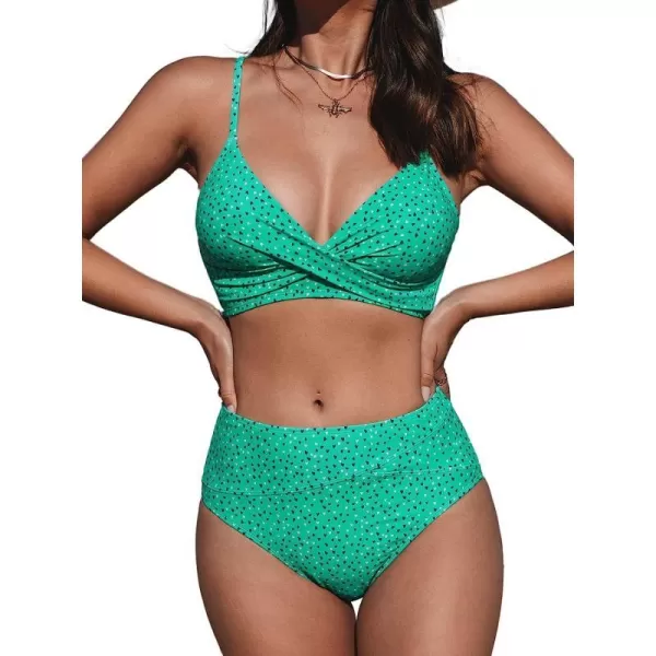 Mint Heart Dot