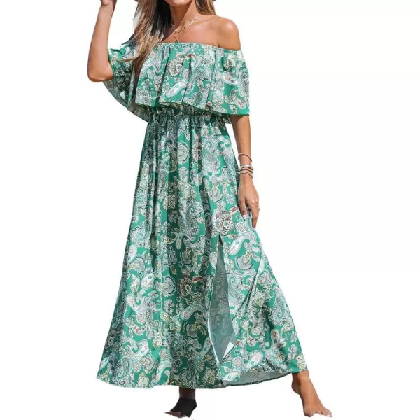 Green Floral