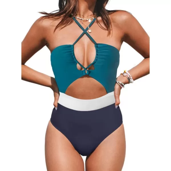 Cyan/White/Navy