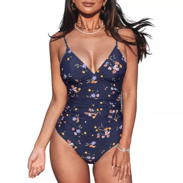 Navy Floral