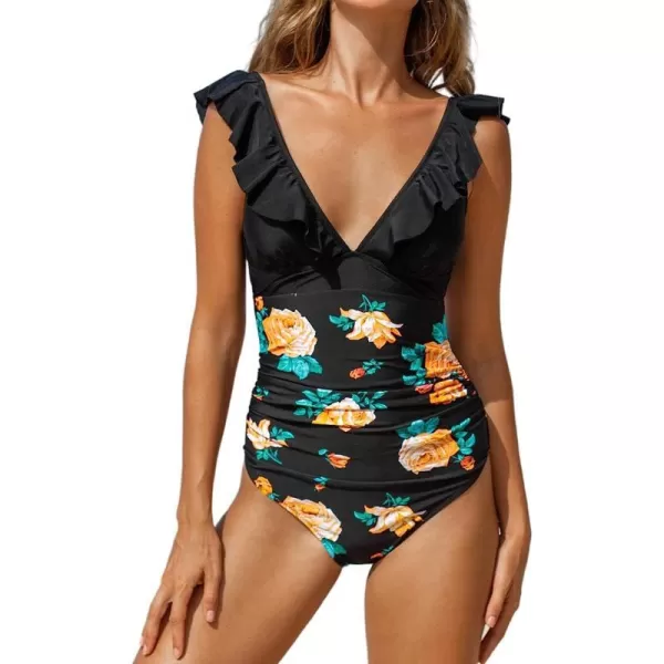 Black Floral