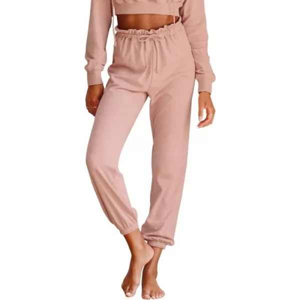 imageCUPSHE Womens Sweatpants Drawstring Waist High Waist TieCUPSHE Womens Sweatpants Drawstring Waist High Waist Tie