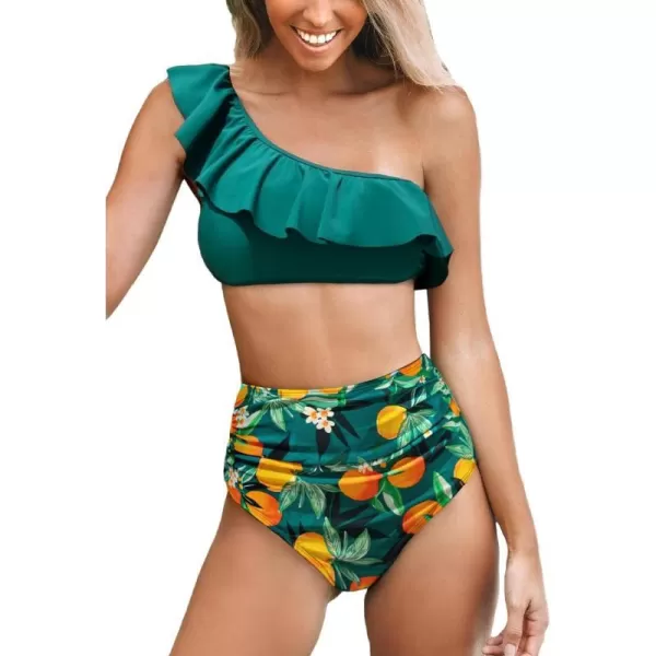 Green/ Fruit Pattern