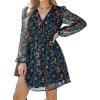 Navy Floral