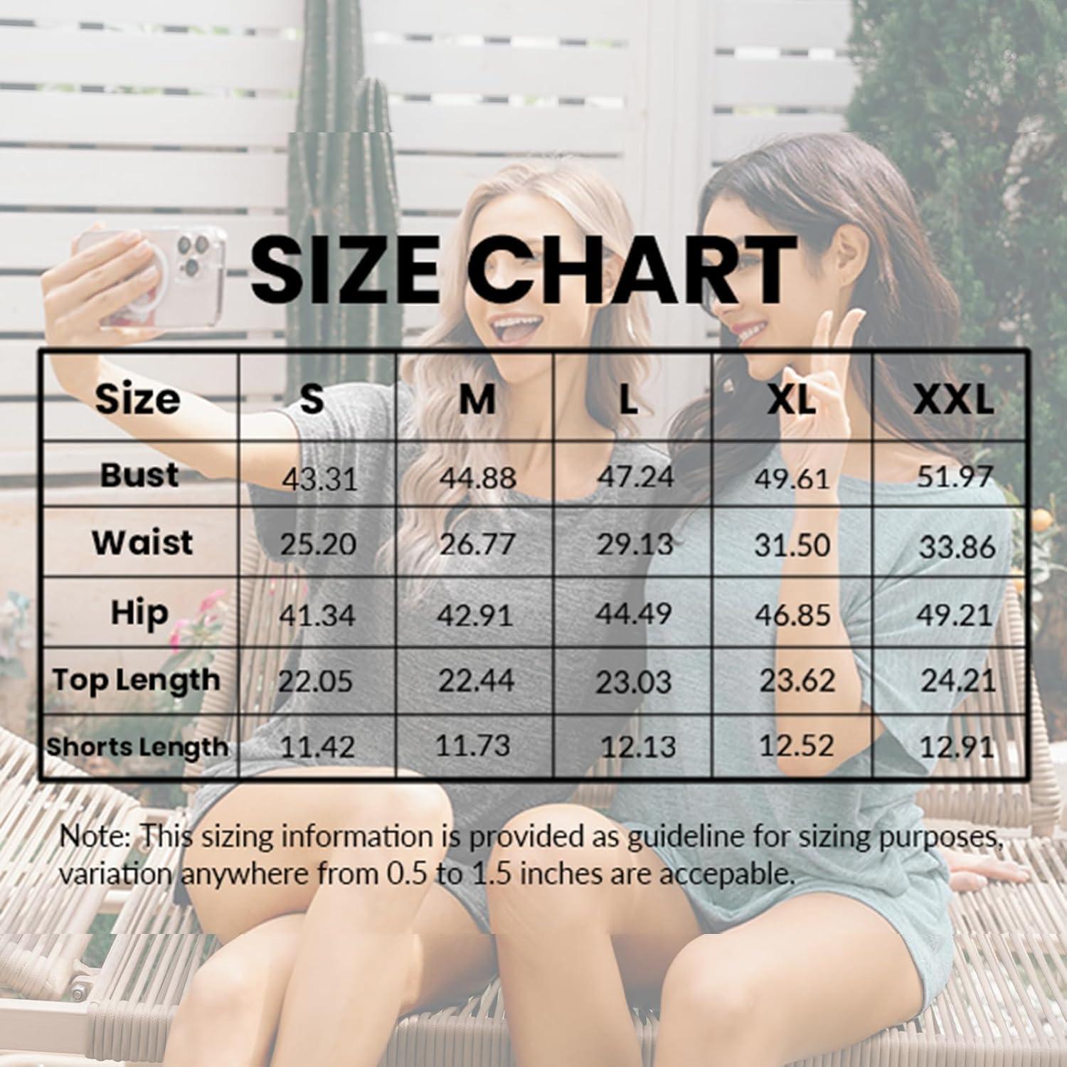 imageCUPSHE Short Sleeve Pajama Sets for Women Casual Crew Neck 2 Piece Lounge SetsBaby Blue