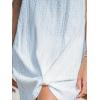 imageCUPSHE Womens Swimsuit Coverup Sleeveless Swimwear Beach Cover Ups Sheer Twisted Basic Tank DressWhite2