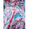 imageCUPSHE Womens Maxi Dress Floral Print Twisted V Neck Sleeveless Long Dress Summer Casual DressPink Printed