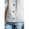imageCUPSHE Womens Tank Tops V Neck Button Down Casual Cami Blouses Summer Sleeveless Basic Tank ShirtWhite