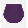imageCUPSHE Womens High Wasited Bikini Bottom Shirred Tummy Control Swimsuit Full Coverage Retro Swim BottomXS4XLGrape Purple