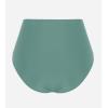 imageCUPSHE Womens High Wasited Bikini Bottom Shirred Tummy Control Swimsuit Full Coverage Retro Swim BottomXS4XLPistachio Green