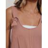 imageCUPSHE Womens Summer Sleeveless Overall Adjustable Loose Jumpsuit Beach Romper Travel Vacation Outfits with PocketsPink