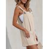 imageCUPSHE Womens Summer Sleeveless Overall Adjustable Loose Jumpsuit Beach Romper Travel Vacation Outfits with PocketsYellow