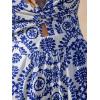 imageCUPSHE Womens Romper V Neck Cami Keyhole Straight leg Jumpsuit Wide leg Outfit Casual DressyBlue