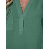 imageCUPSHE Swimsuit Coverup for Women V Neck Beachwear Sleeveless Beach Dress with Chest PocketGreen