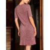 imageCUPSHE Nightgowns for Women V Neck Sleepwear Soft Sleeveless Chemise LingerieAred
