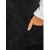 imageCUPSHE Women Corduroy Summer Dress Front Bib Pocket Square Neck Wide Strap Casual Overall Holiday Vacation Fall Mini DressBlack