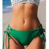 imageCUPSHE Women Swimsuit Bikini Bottom String Cheeky Side Tie Low Rise Bathing SuitCadmium Green