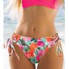 imageCUPSHE Women Swimsuit Bikini Bottom String Cheeky Side Tie Low Rise Bathing SuitPink Floral