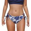 White/Navy Floral