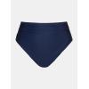 imageCUPSHE Womens Swimsuit Bikini Bottom High Waisted Bathing Suit Ruched Full CoverageNavy Blue