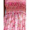 imageCUPSHE Womens Maxi Dress Ditsy Floral Smocked Summer Sundress Sleeveless Ruffled Spaghetti Straps Long Beach Formal DressPink Floral