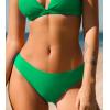 imageCUPSHE Womens Swimsuit Bikini Bottom Low Rise Bathing SuitLime Green