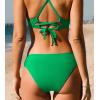 imageCUPSHE Womens Swimsuit Bikini Bottom Low Rise Bathing SuitLime Green