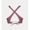 imageCUPSHE Womens Bikini Top V Neck Triangle Top Wide Straps Cross Back Lace upPale Mauve