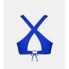 imageCUPSHE Womens Bikini Top V Neck Triangle Top Wide Straps Cross Back Lace upRoyal Blue