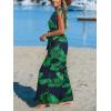 imageCUPSHE Womens Jumpsuits Sleeveless Floral One Shoulder Wide Leg Long Pants 2025 Trendy Travel Outfit PocketBlue