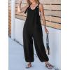 imageCUPSHE One Piece Jumpsuits for Women Dressy Casual Sleeveless Summer Outfits Rompers Comfy Jumpers Beach Vacation Summer Overalls