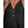 imageCUPSHE Womens Swimsuit Coverup Sleeveless Hollow Out Swimwear Cover Ups Eyelet Beach Tank DressBlack