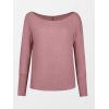 imageCUPSHE Women Long Sleeve Off The Shoulder Knitted Tops Casual Loose Fit Solid BlousesPink