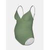 imageCUPSHE Maternity Swimsuit for Women One Piece Swimsuits Pregnancy Swimwear Spaghetti Straps Ruched AdjustableSage Green