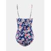 imageCUPSHE Womens One Piece Swimsuit Tummy Control V Neck Bathing SuitsAzure BluePink