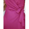 imageCUPSHE Women Spaghetti Strap Summer Dress Surplice V Neck Wrap Waist Tie Casual Beach Sundress Holiday Vacation Mini DressPink