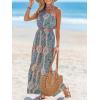 imageCUPSHE Womens Jumpsuits Sleeveless Floral One Shoulder Wide Leg Long Pants 2025 Trendy Travel Outfit PocketBlue Print