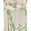 imageCUPSHE Womens Maxi Dress Floral Print Twisted V Neck Sleeveless Long Dress Summer Casual DressBeige Tropical
