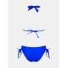 imageCUPSHE Womens Bikini Sets Two Piece Swimsuit Plunging Neck Halter Cheeky Bottom Low Rise Strappy Side TieRoyal Blue