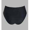 imageCUPSHE Womens Swimsuit Bikini Bottom Ruched Fashion High Waisted Bathing Suit Wrap Front Modern SwimwearBlack