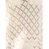 imageCUPSHE Women Crochet Swim Coverup V Neck Hollow Out Casual Loose Beach Coverup DressBeige