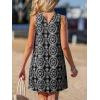imageCUPSHE Womens Summer Dresses 2025 High Neck Halter Sleeveless Sundress Crossover Beach Coverup DressBlack