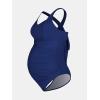 imageCUPSHE Maternity One Piece Swimsuit Scoop Neck Pregnancy Bathing Suit for Women Wide Straps Criss Cross Back Tie RibbedOlive Green
