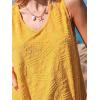imageCUPSHE Women Swimsuit Cover Ups Sleeveless Towelling Knit Beach Coverup DressYellow