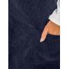 imageCUPSHE Women Corduroy Fall Dresses Front Bib Pocket Square Neck Wide Strap Casual Overall Mini DressNavy