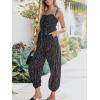 imageCUPSHE Womens Jumpsuit TieShoulder Sleeveless Square Neck Overall Tapered Leg Outfit Casual Beach