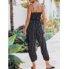 imageCUPSHE Womens Jumpsuit TieShoulder Sleeveless Square Neck Overall Tapered Leg Outfit Casual Beach