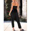 imageCUPSHE Womens Jumpsuits Scoop Neck Loose Tapered Leg Overall Sleeveless Outfit Casual