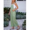 imageCUPSHE Womens Jumpsuits Square Neck Patch Pocket Sleeveless Straight Leg Overall Outfit Casual
